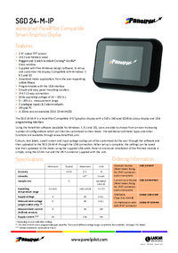 Thumbnail of document Data Sheet - SGD 24-M-IP420 Programmable Panel Meter